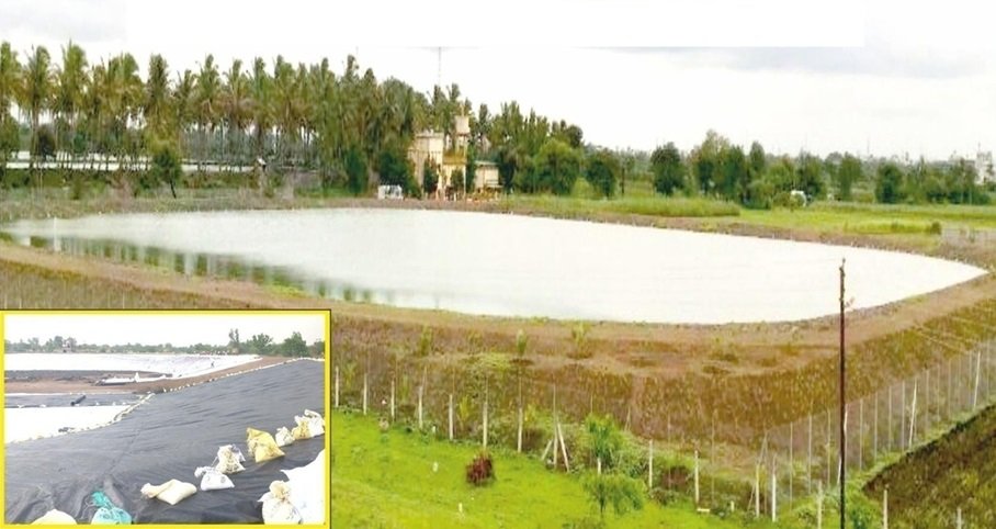 Construction Of Earthen Water Reservoir (Cap :-45 ML) at Shirdi forM & M Ltd. 