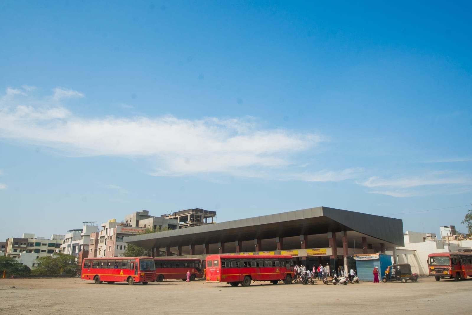 MSRTC Bus Station Reconstruction & Commercial Complex, Jamkhed