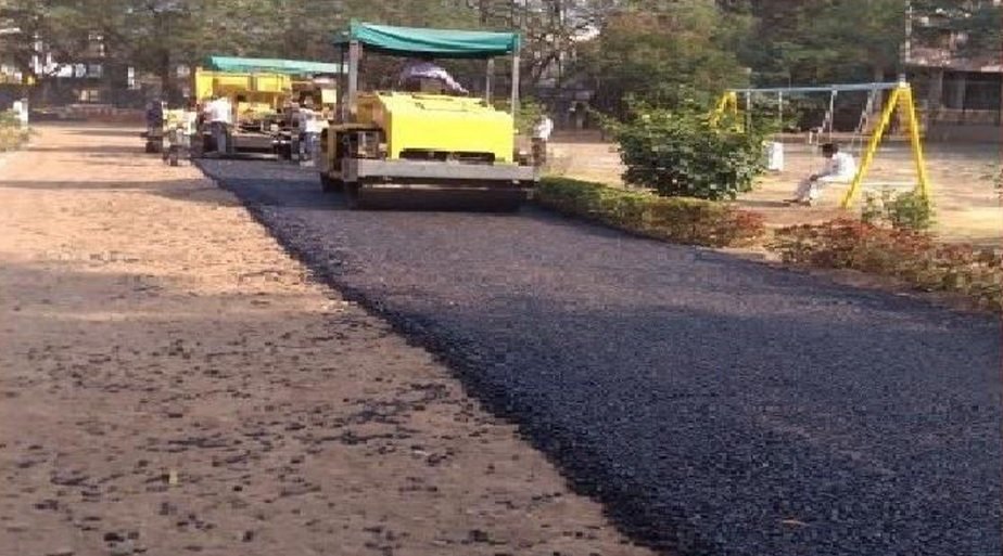 Construction of Asphalt Road of 9m Wide at Bhonsala Military School, Nashik