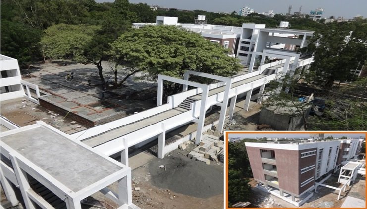 Construction of Hostel Building (Area :- 50000 Sq.Ft) &Sky Walk (Bridge) for Bhosala Girls Military School Nashik